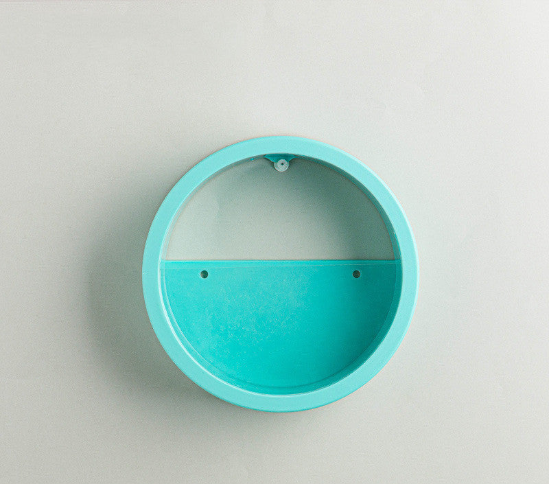 Round Iron Wall Vase Flower Pot
