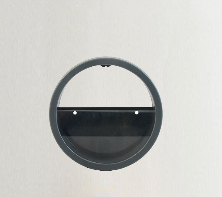 Round Iron Wall Vase Flower Pot