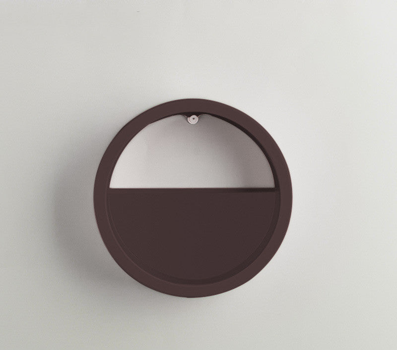 Round Iron Wall Vase Flower Pot