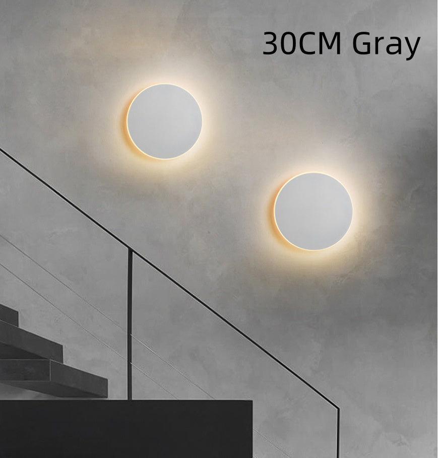 Simple Led Round Wall Lamp