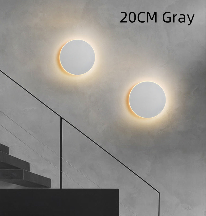 Simple Led Round Wall Lamp