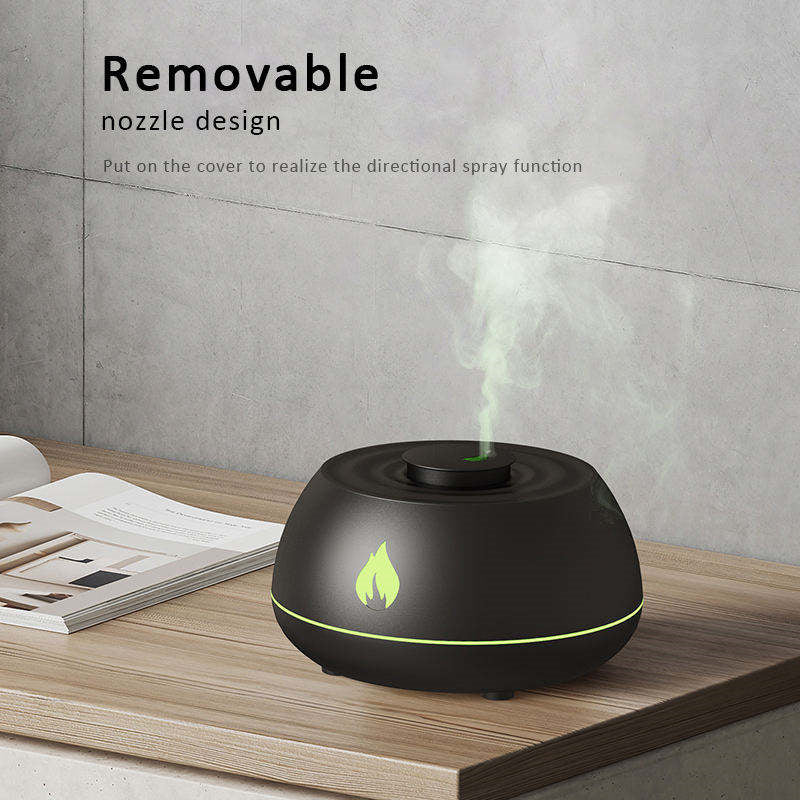 Flame Humidifier Aromatherapy Diffuser 7 Colors