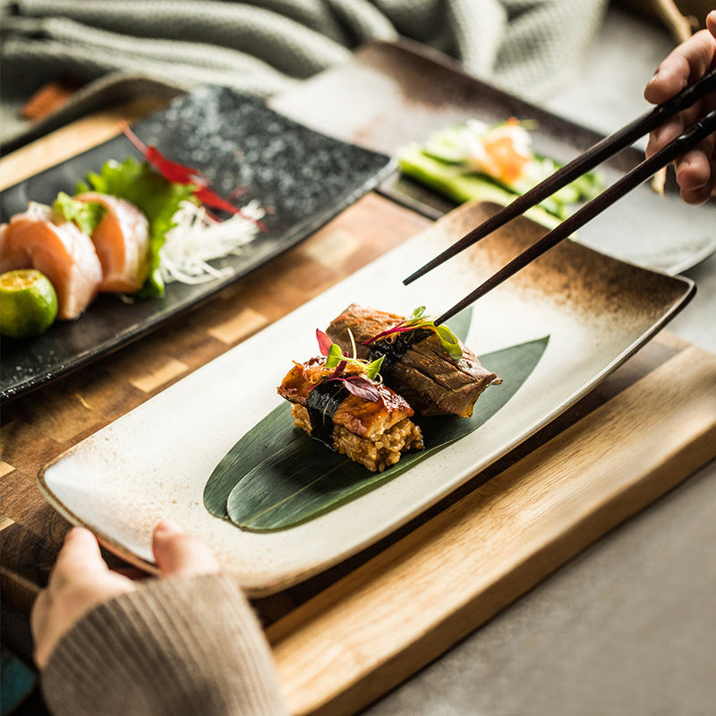 Japanese Ceramic Plates Sushi Dish