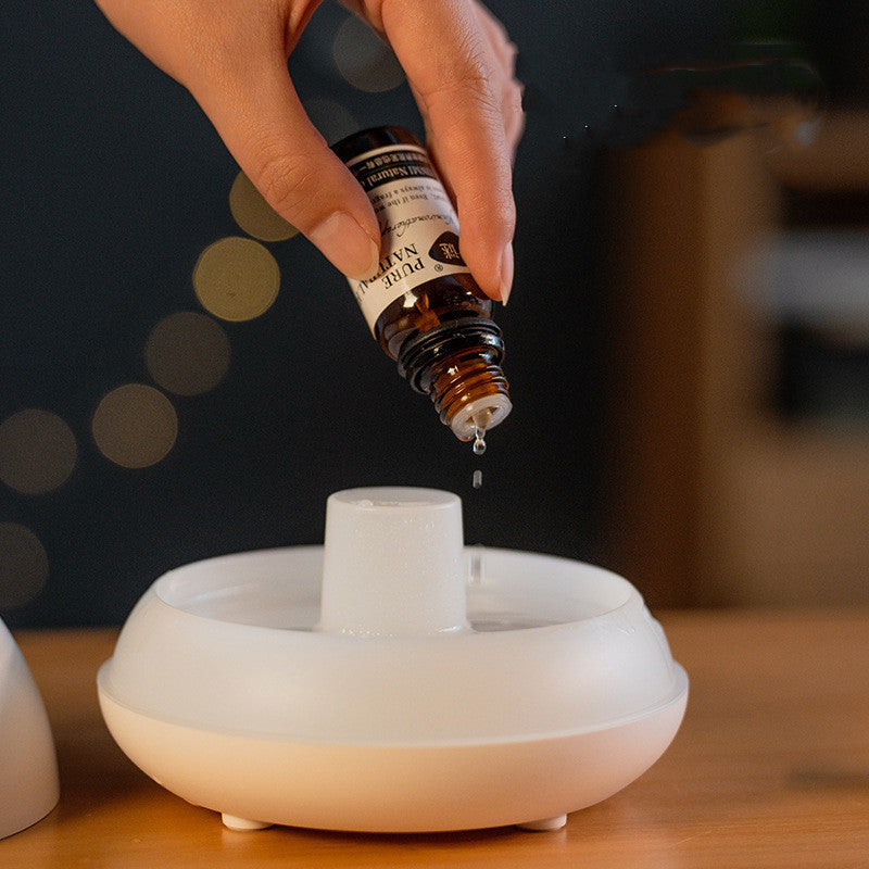 Flame Humidifier Aromatherapy Diffuser 7 Colors