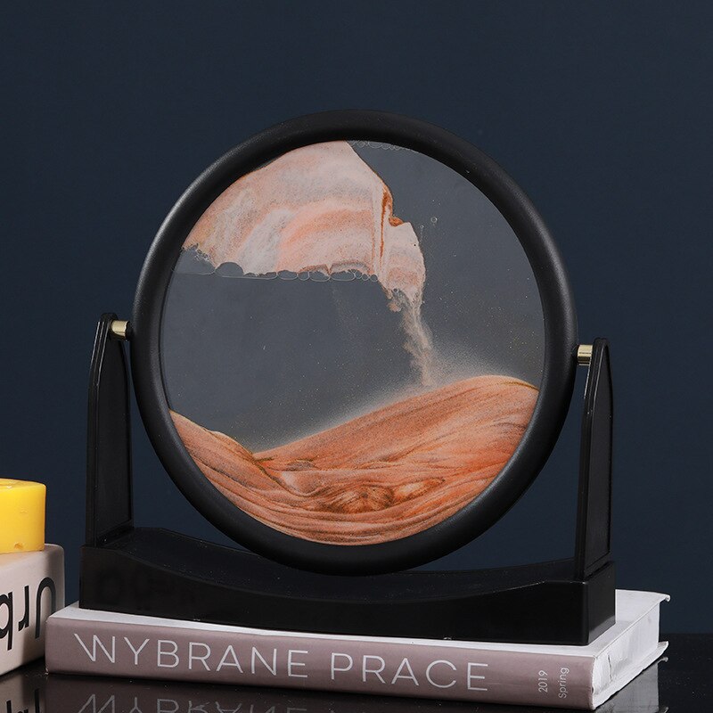 L'ombre - Œuvre d'art en sable rotatif