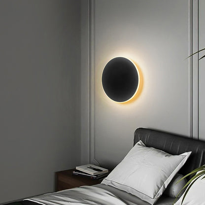 Simple Led Round Wall Lamp