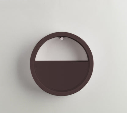 Round Iron Wall Vase Flower Pot