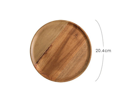 Japanese style wooden tray household tray