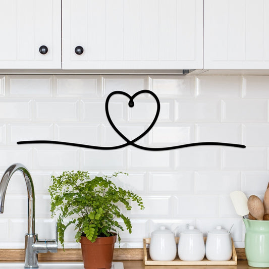 Metal Heart Wall Hanging Decor