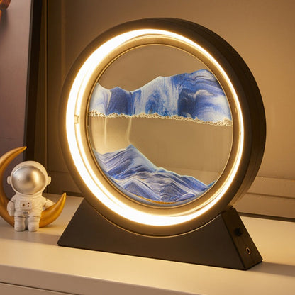 The Dawn - Lampe LED rotative en sable