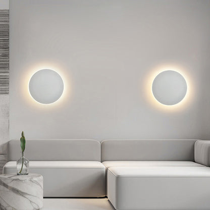 Simple Led Round Wall Lamp