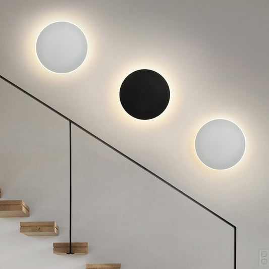 Simple Led Round Wall Lamp