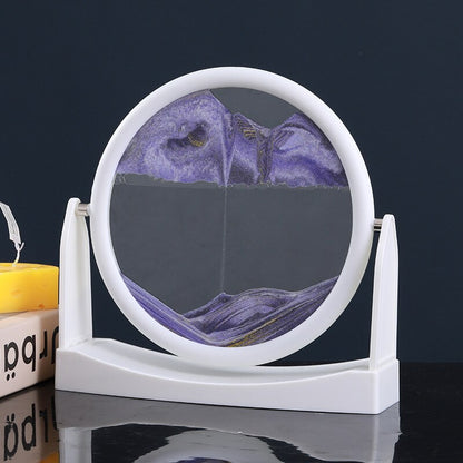 L'ombre - Œuvre d'art en sable rotatif