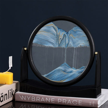 L'ombre - Œuvre d'art en sable rotatif